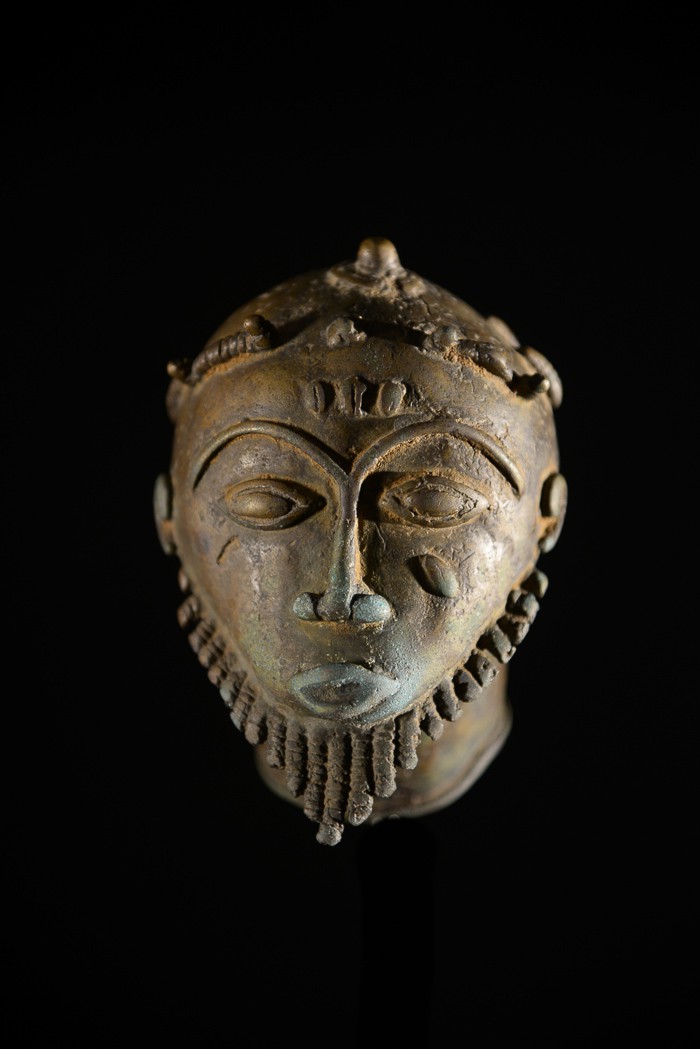 Masquette laiton - Baoule - Côte d'Ivoire