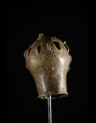Masquette laiton - Baoule - Côte d'Ivoire