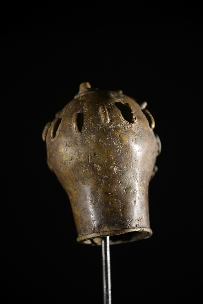 Masquette laiton - Baoule - Côte d'Ivoire