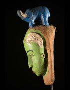 Masque de case à bec - Dan / Mahou - Côte d'Ivoire