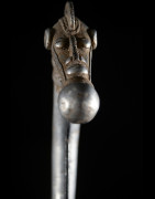 Zandé massue en fonte d'aluminium - Lobi - Burkina Faso - Objets de regalia