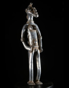 Couple fétiche Senoufo en aluminium - Senoufo - Côte d'ivoire