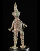 Statuette Maternité en alliage de bronze - Verre / Were - Nigeria Cameroun