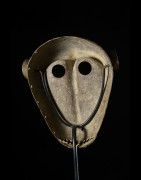 Masque Singe Kpan en Bronze - Baoule - Côte d'Ivoire