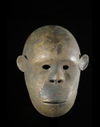 Statuette en alliage de bronze - Verre / Were - Nigeria Cameroun