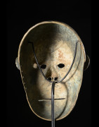 Statuette en alliage de bronze - Verre / Were - Nigeria Cameroun