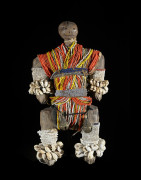 Poupee Namji Dowayo - Nigeria / Cameroun - Poupee perles africaines