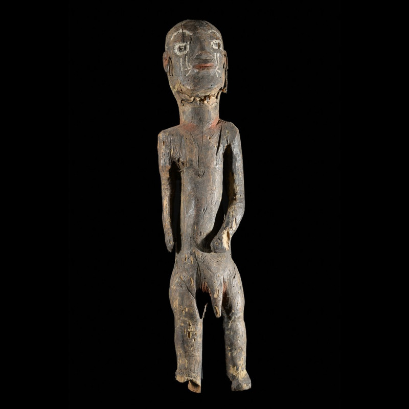 Statue poteau Ihambe - Tiv - Nigeria - Art africain