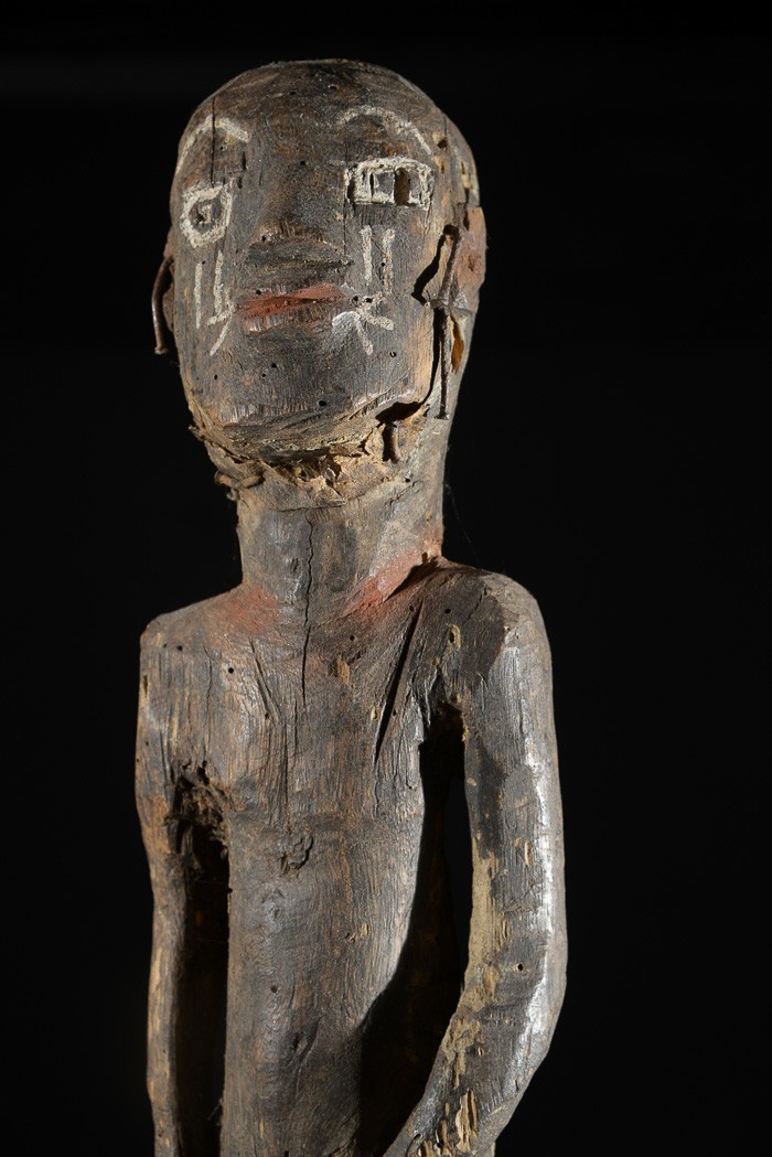 Statue poteau Ihambe Circa 1950 - Tiv - Nigeria