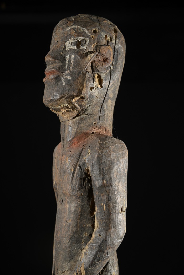 Statue poteau Ihambe Circa 1950 - Tiv - Nigeria