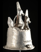 Masque d'autel en aluminium - Bwa - Burkina Faso