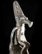 Masque d'autel en aluminium - Bwa - Burkina Faso