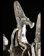 Masque d'autel en aluminium - Bwa - Burkina Faso