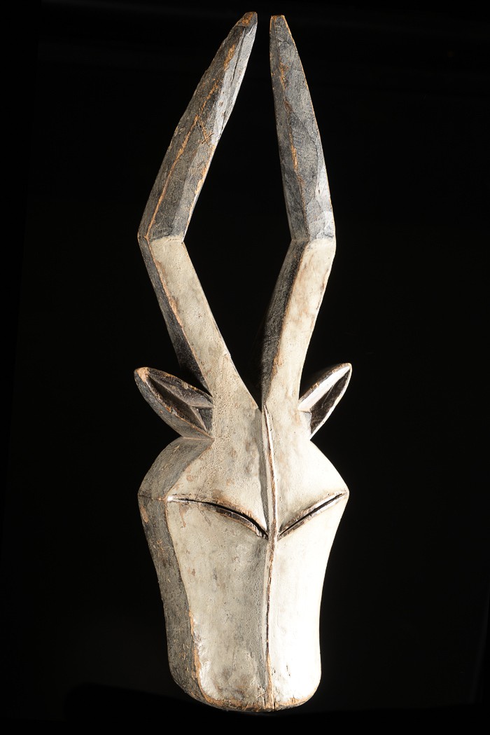Masque antilope Duiker du Beete - Kwele - Gabon