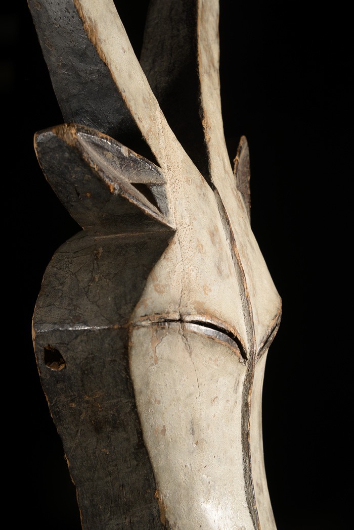 Masque antilope Duiker du Beete - Kwele - Gabon