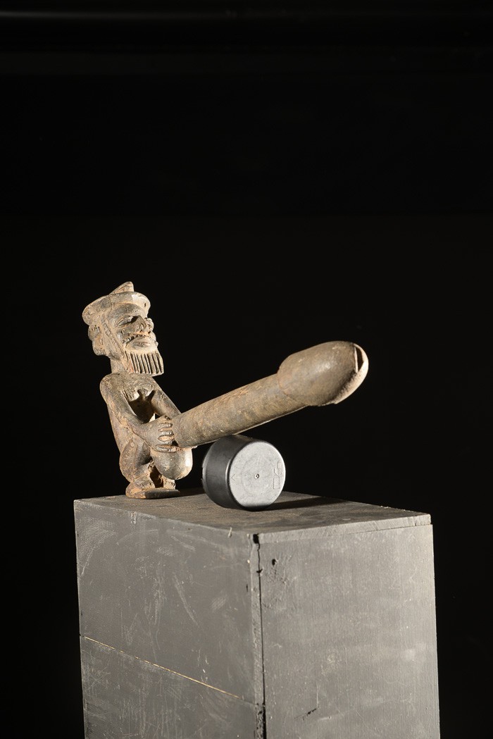 Fétiche phallique Eshu Elegba - Yoruba - Nigeria
