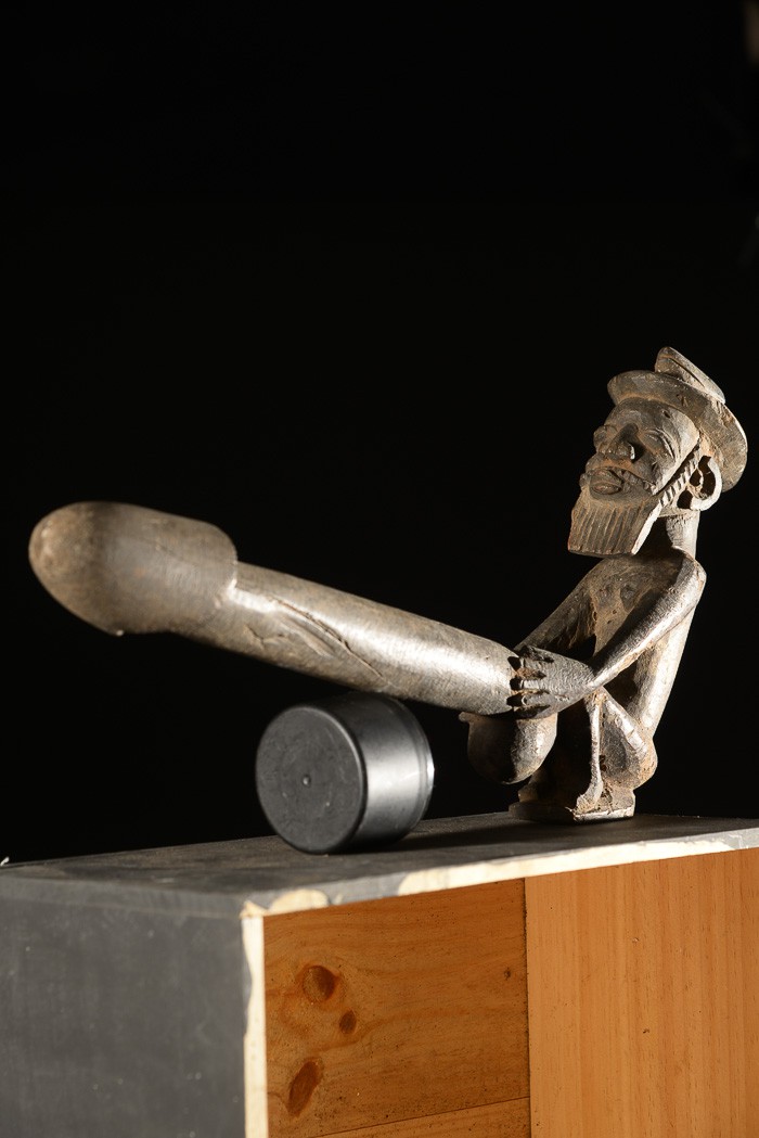 Fétiche phallique Eshu Elegba - Yoruba - Nigeria