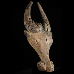 Masque zoomorphe Buffle -...