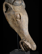Masque zoomorphe Buffle - Bamoun / Babungo - Cameroun