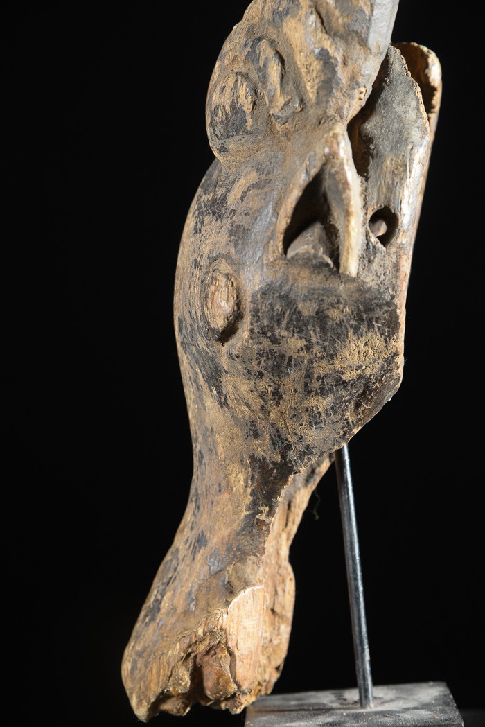 Masque zoomorphe Buffle - Bamoun / Babungo - Cameroun