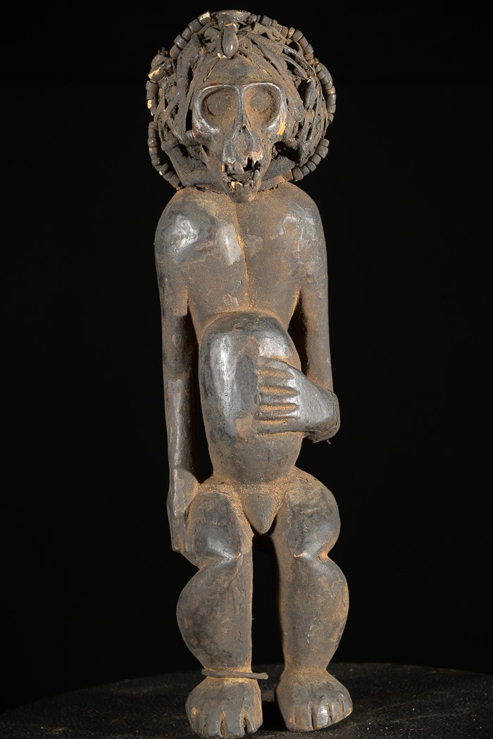 Singe reliquaire Ngil - Bulu / Boulou - Cameroun