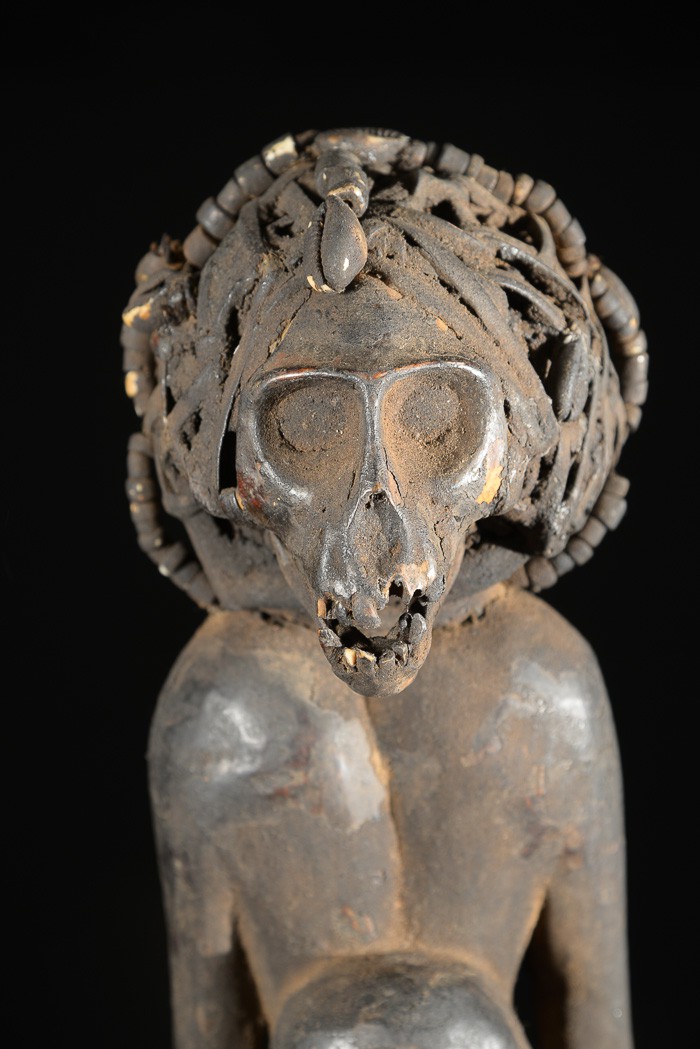 Singe reliquaire Ngil - Bulu / Boulou - Cameroun