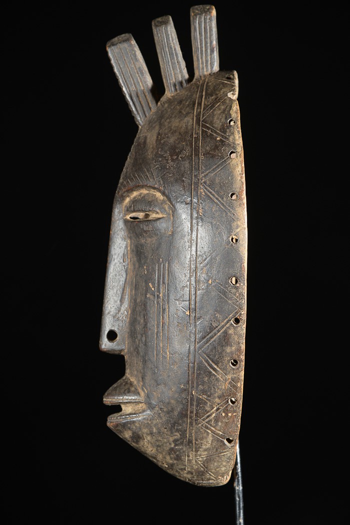 Masque facial rituel - Bambara - Mali
