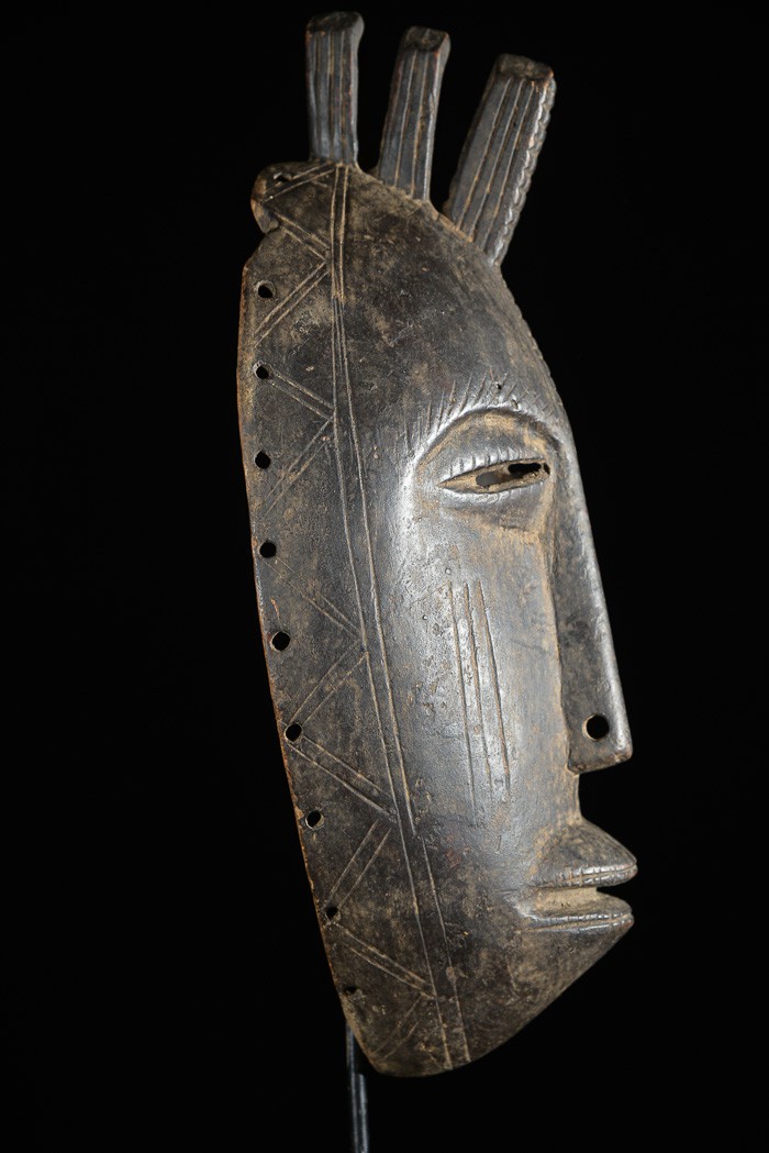 Masque facial rituel - Bambara - Mali