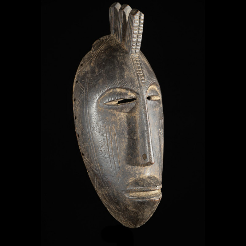 Masque facial rituel - Bambara / Marka - Mali