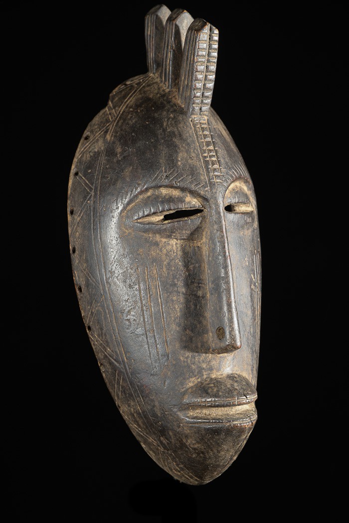 Masque facial rituel - Bambara - Mali