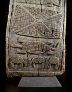Porte de case sculptée - Senoufo - Côte d'Ivoire