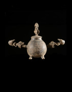 Pot a onguents magiques en bronze - Dogon - Mali - Bronzes