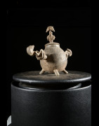 Pot a onguents magiques en bronze - Dogon - Mali - Bronzes