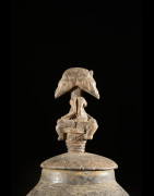 Pot a onguents magiques en bronze - Dogon - Mali - Bronzes