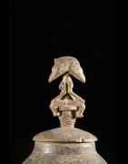 Pot a onguents magiques en bronze - Dogon - Mali - Bronzes