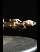 Pot a onguents magiques en bronze - Dogon - Mali - Bronzes