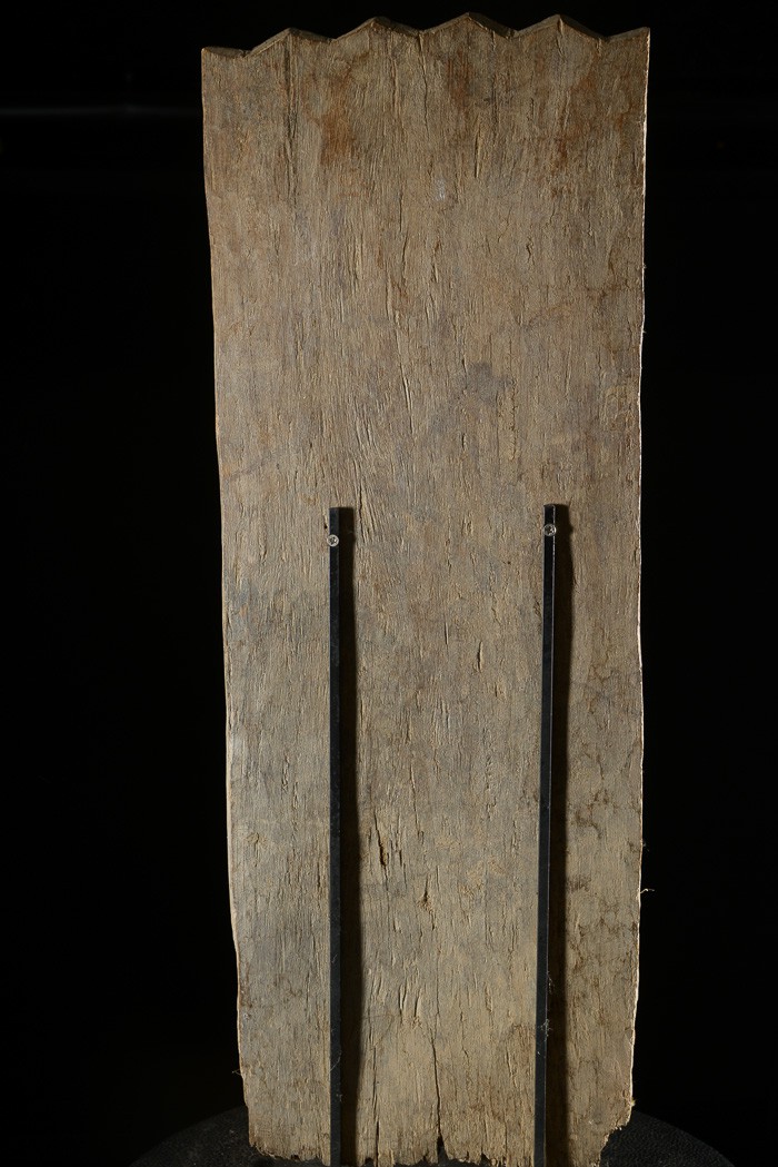 Plaque de lit sculptee - Peul - Niger - Objets usuels
