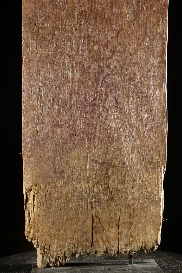 Plaque de lit sculptee - Peul - Niger - Objets usuels
