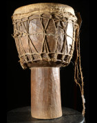 Tambour une peau - Baoule - Cote d'Ivoire