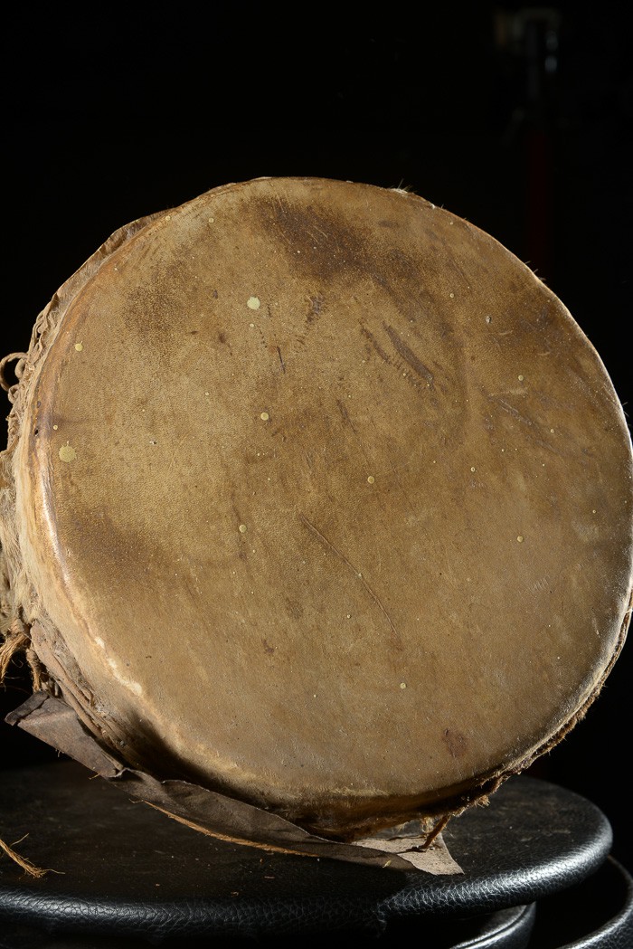 Tambour une peau - Baoule - Cote d'Ivoire