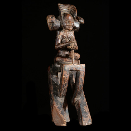 Effigie de chef - Chokwe / tshokwe - Angola - Statues africaines
