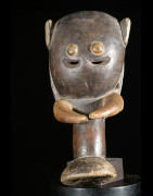 Masque Singe Kpan en Bronze - Baoule - Côte d'Ivoire