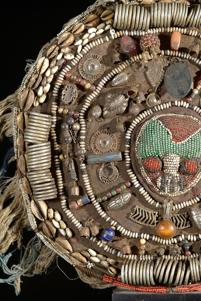 Parure de féticheur Babalawo - Yoruba - Nigeria - Afrique
