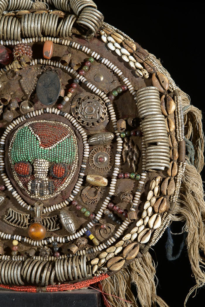 Parure de féticheur Babalawo - Yoruba - Nigeria - Afrique