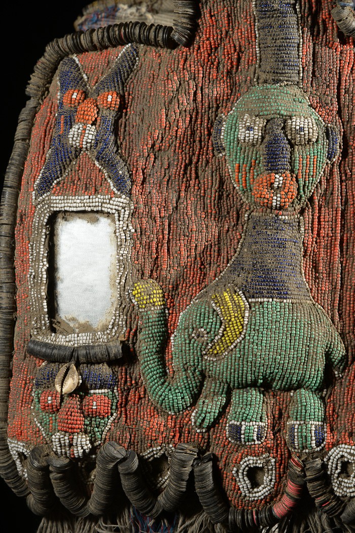 Parure de féticheur Babalawo - Yoruba - Nigeria - Afrique