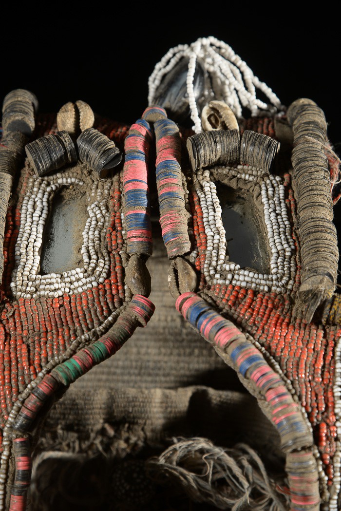 Parure de féticheur Babalawo - Yoruba - Nigeria - Afrique