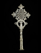 Croix processionnelle Copte Maskal - Amahara - Ethiopie