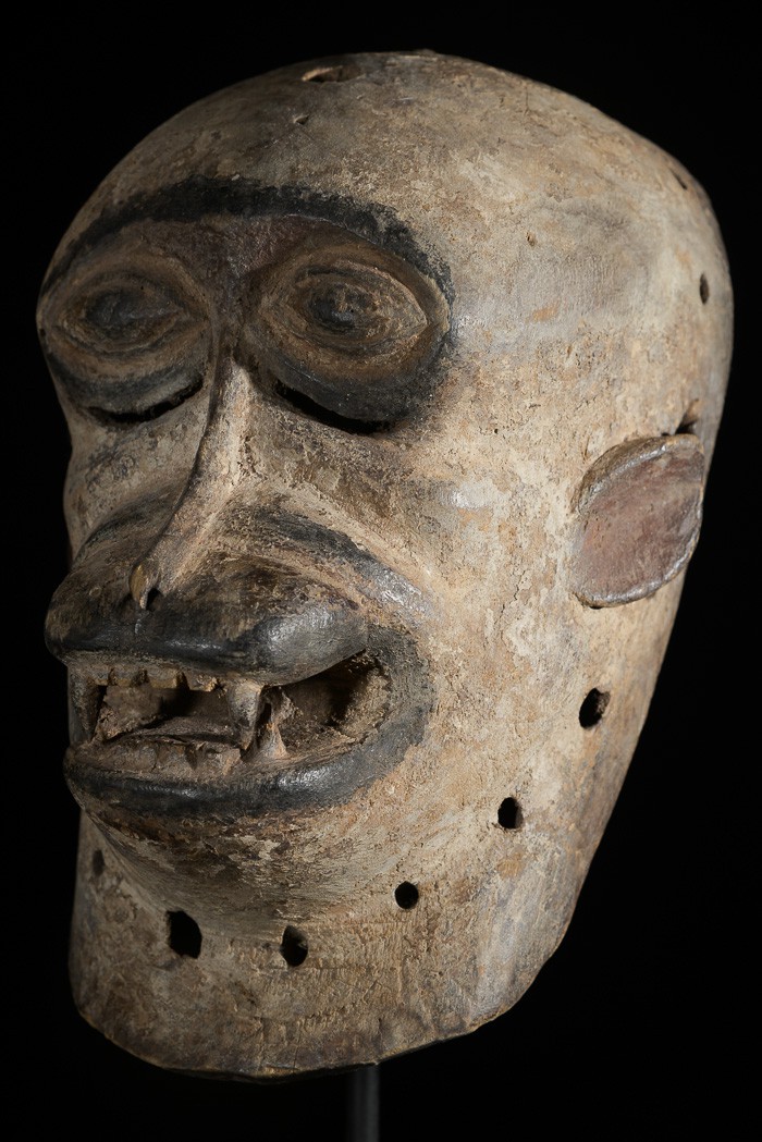 Masque zoomorphe Babouin - Luba - RDC Zaire