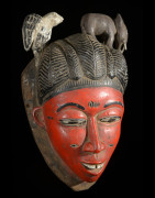 Masque Seli rouge - Gouro - Côte d'Ivoire