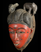 Masque Seli rouge - Gouro - Côte d'Ivoire